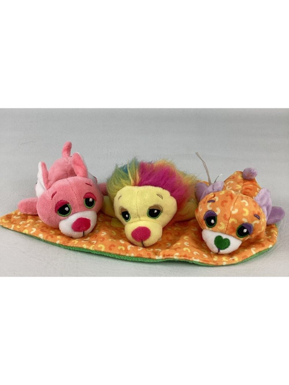 Cutetitos Babitos Plush Stuffed Animal Toy Lot Wrap Porcupine Macaroni Cat